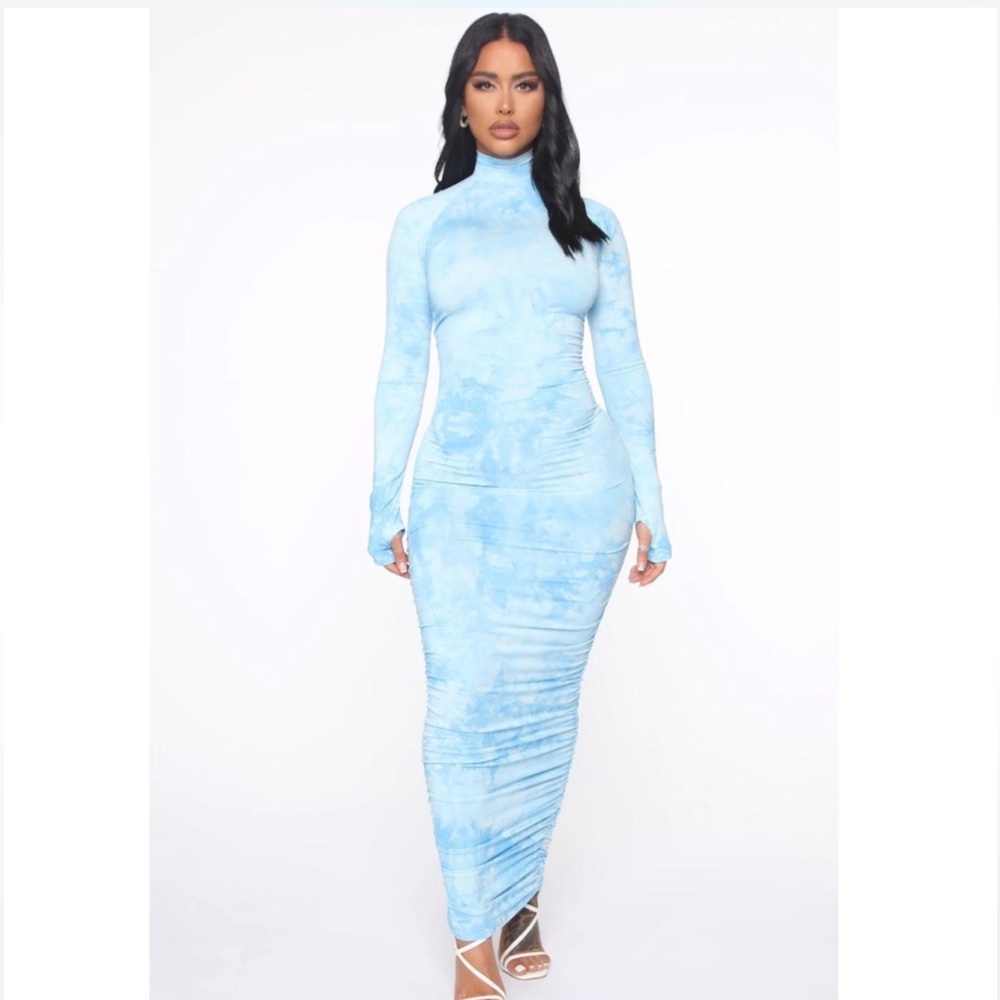 Fashion nova long sleeve bodycon dress